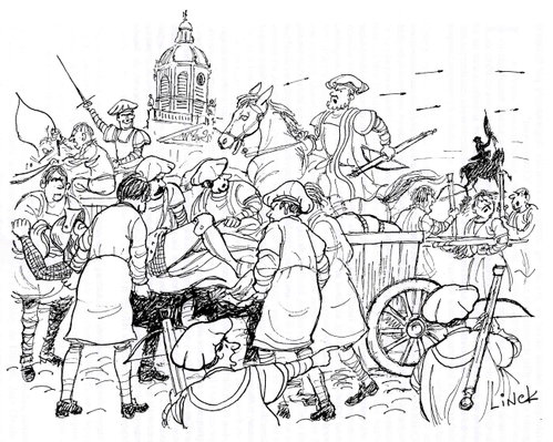 Bataille de Ransbeek, Illustration du chapitre 17