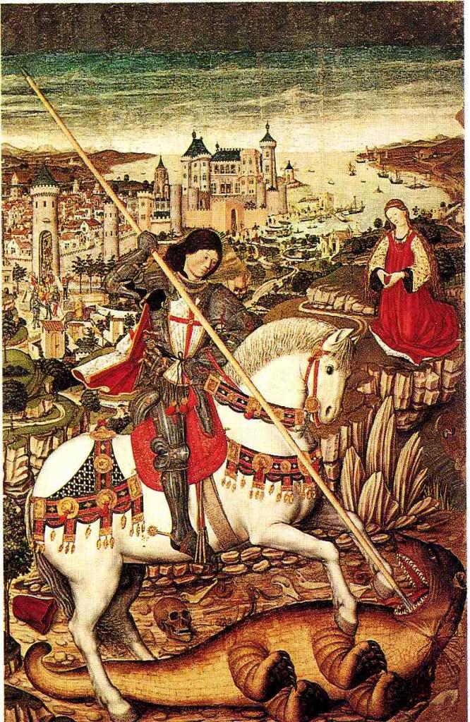 St-Georges et le dragon,Père Nissart et Raphaël Moger
