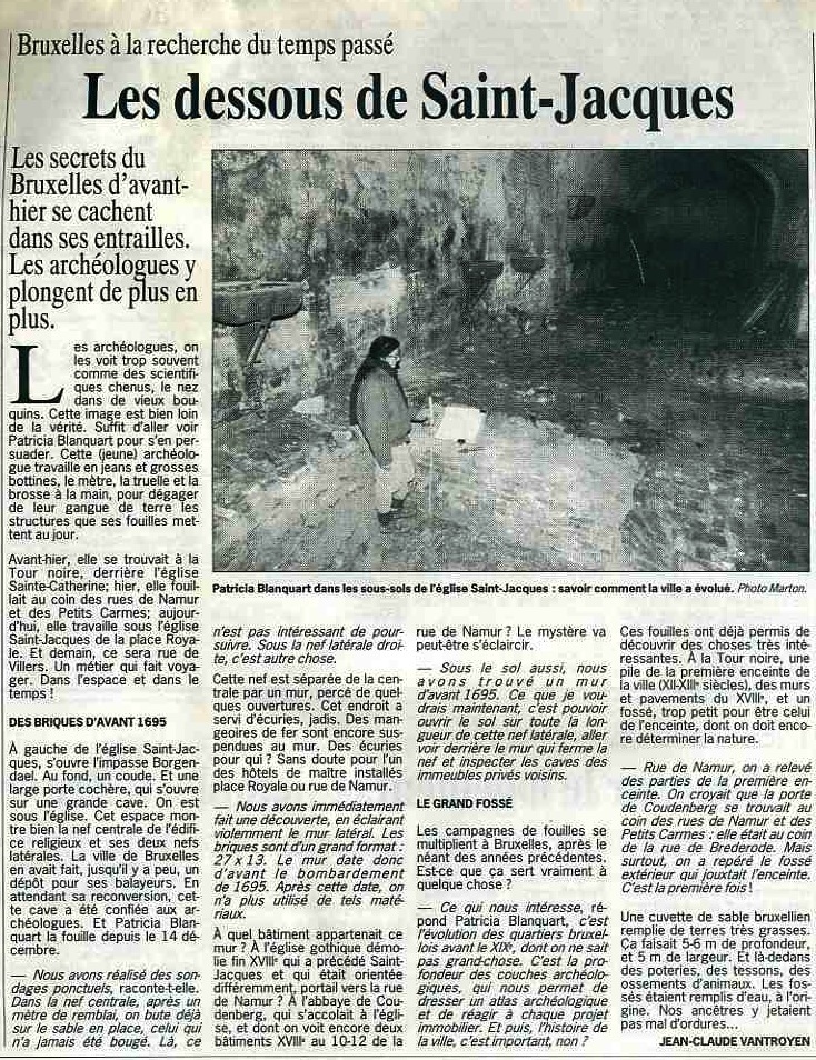 Borgendael (Le Soir 25 janvier 1994)