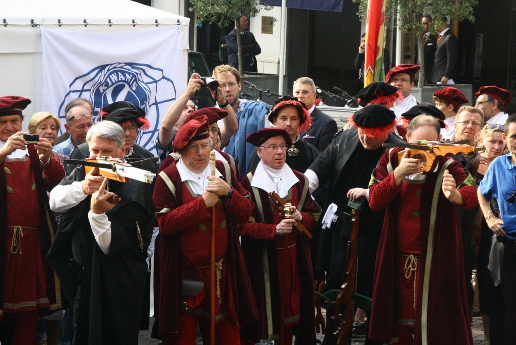 Concours de tir entre les deux Gildes bruxelloises