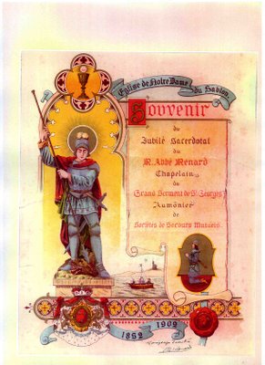 Souvenir du Jubilé sacerdotal de l'Abbé RENARD (1902)